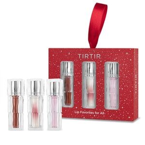 Tirtir Lip Tint Trio Holiday Edition- mini sizes, limited edition, pink, neutral